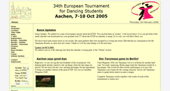 Desktop Screenshot of etds34.unitanz-aachen.de